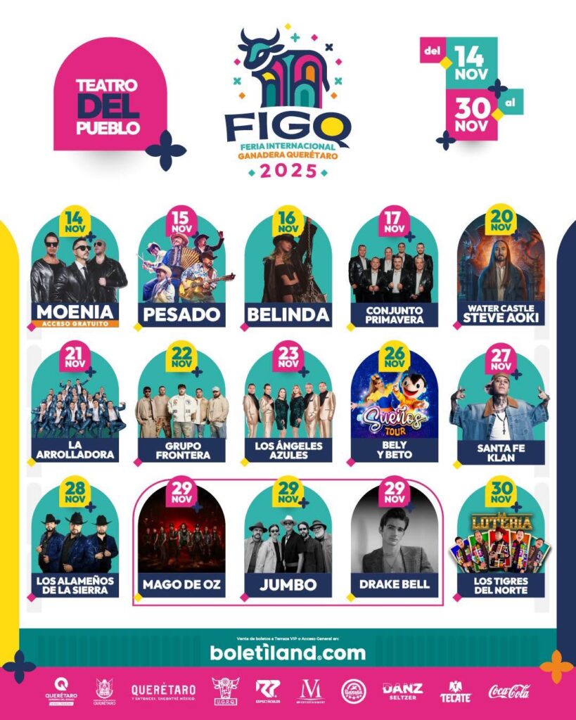 teatro del pueblo feria querétaro 2025