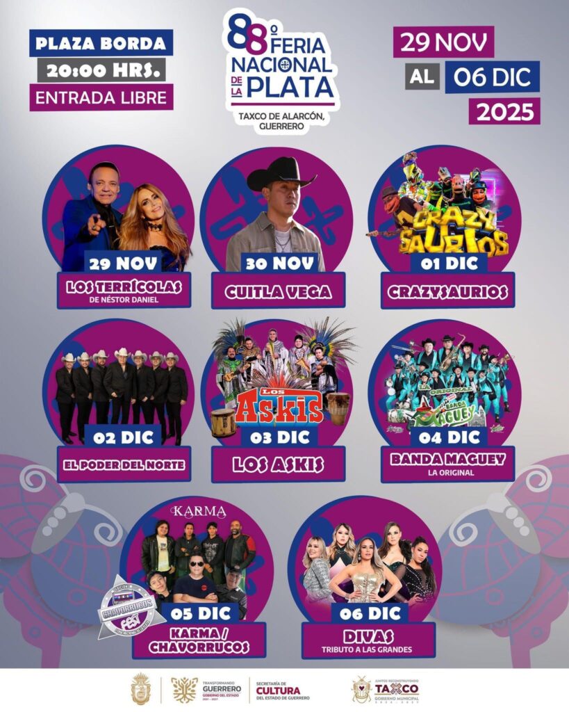 artistas feria de la plata taxco 2025