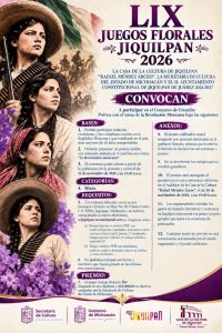 convocatoria juegos florales jiquilpan 2026