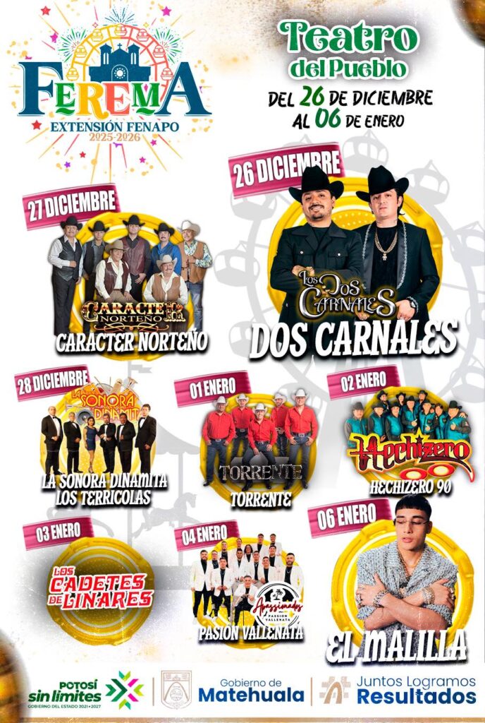 ferema 2026 feria matehuala 2026