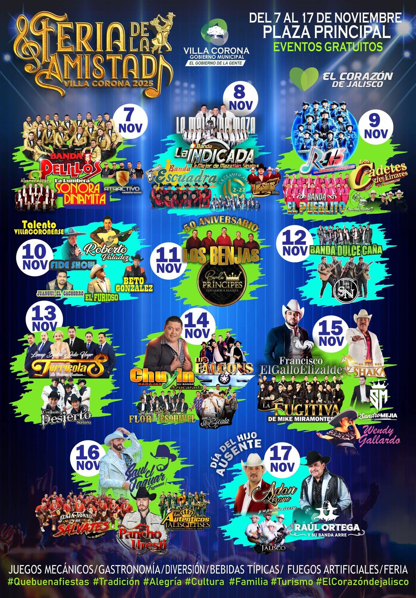 feria de la amistad villa corona 2025