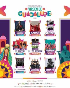 feria guadalupe zacatecas 2025