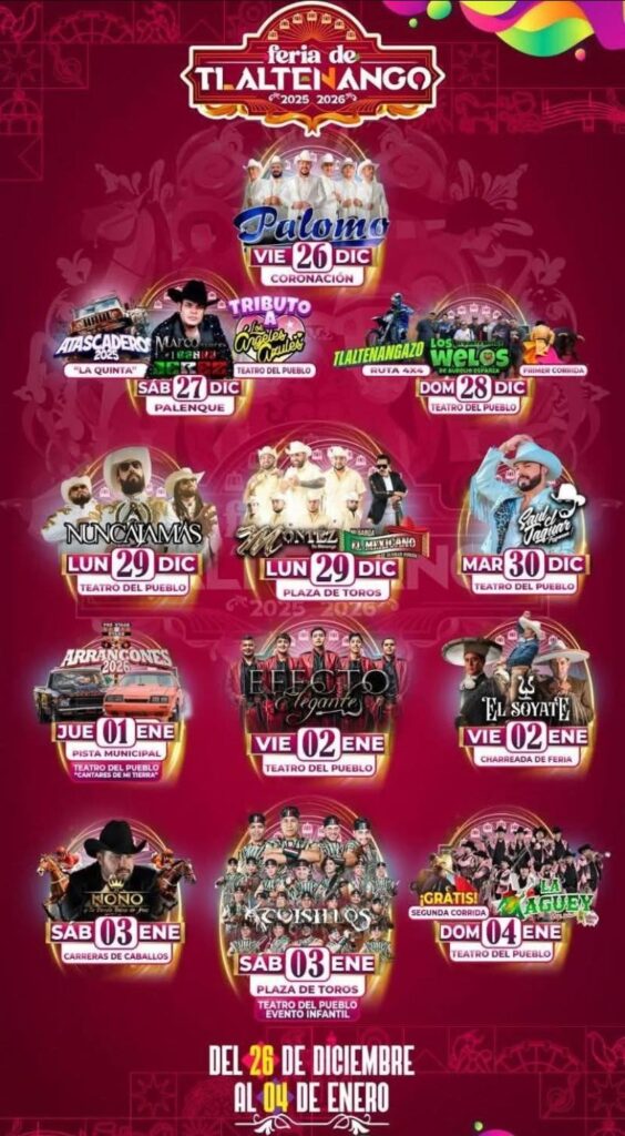 feria tlaltenago 2025-2026