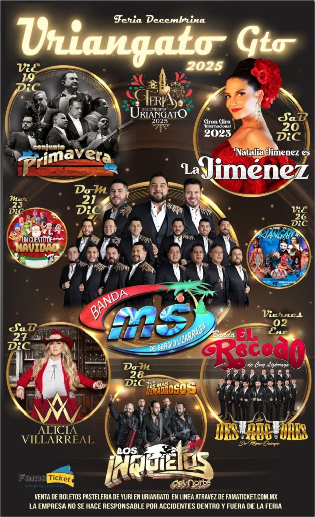 feria uriangato 2025 programa