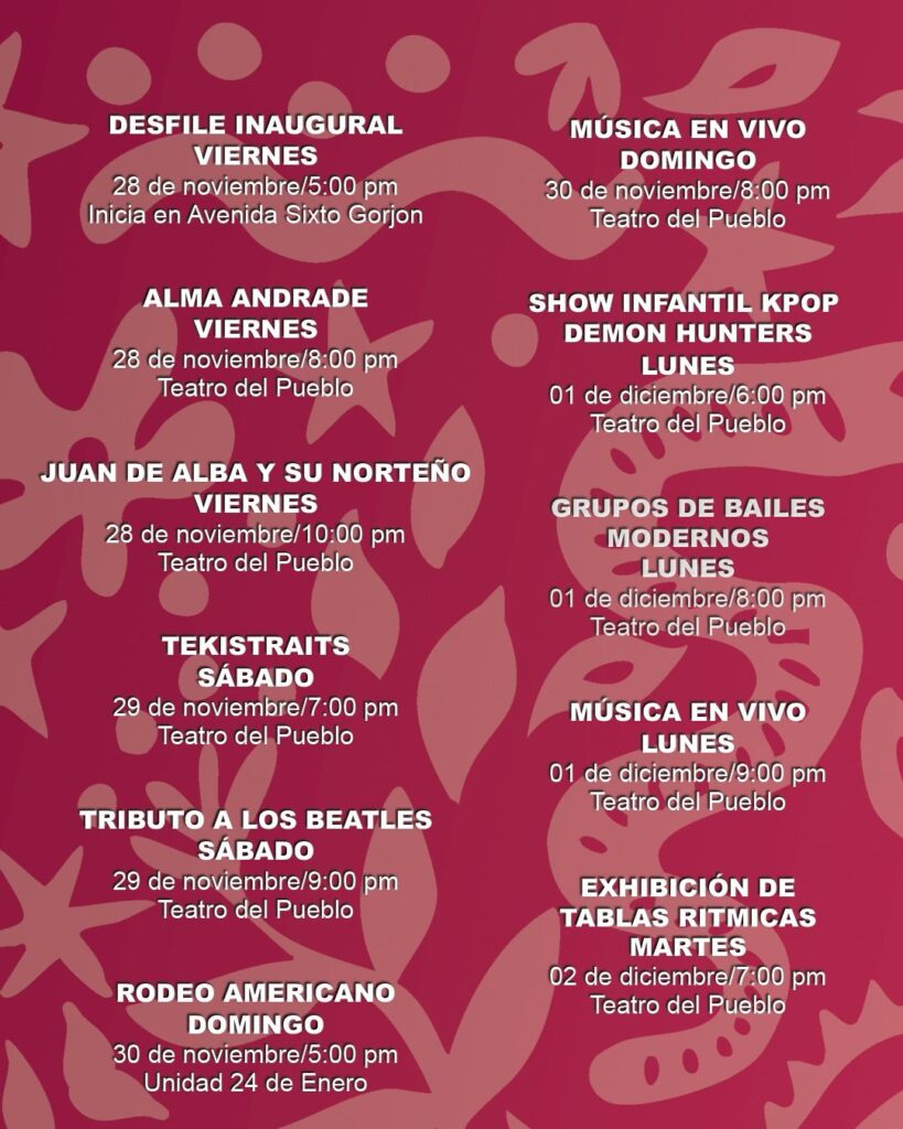 programa feria tequila jalisco 2025
