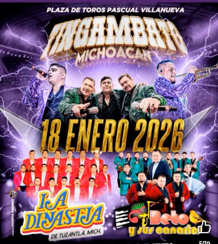 bailes feria tingambato 2026