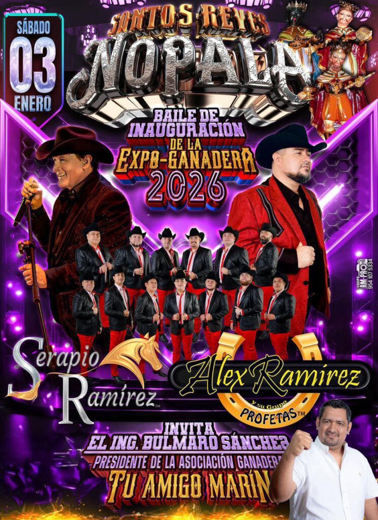 baile feria santos ryes nopala 2026