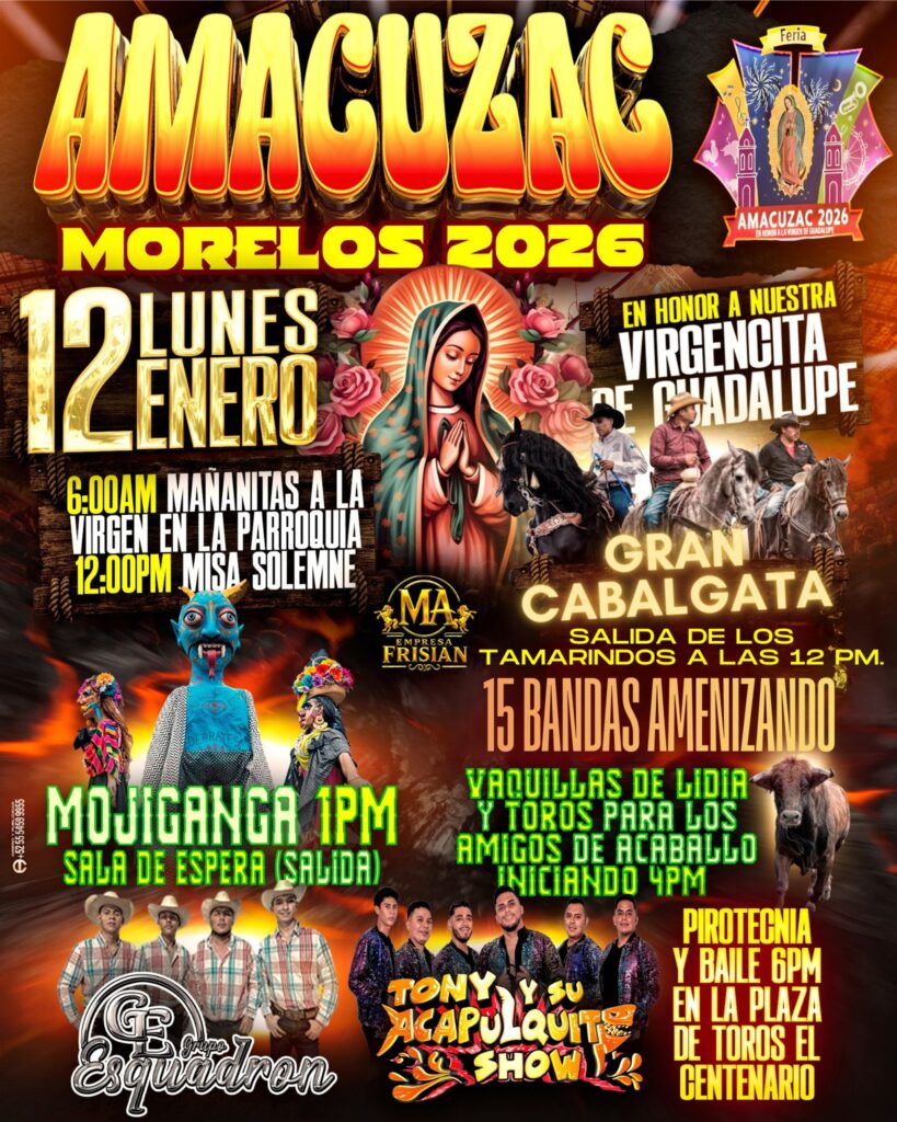 jaripeos feria amacuzac 2026