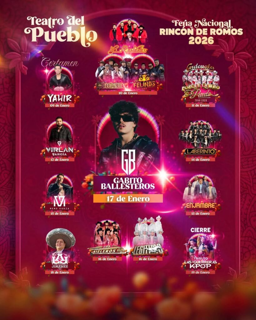 feria rincón de romos 2026