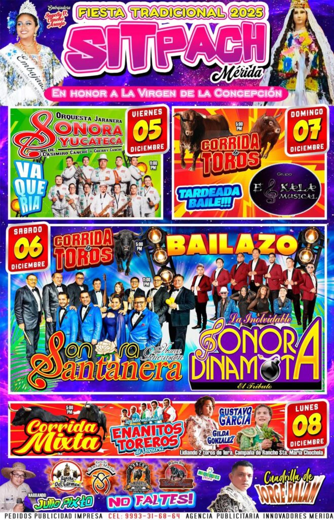 fiesta tradicional Sitpach 2025