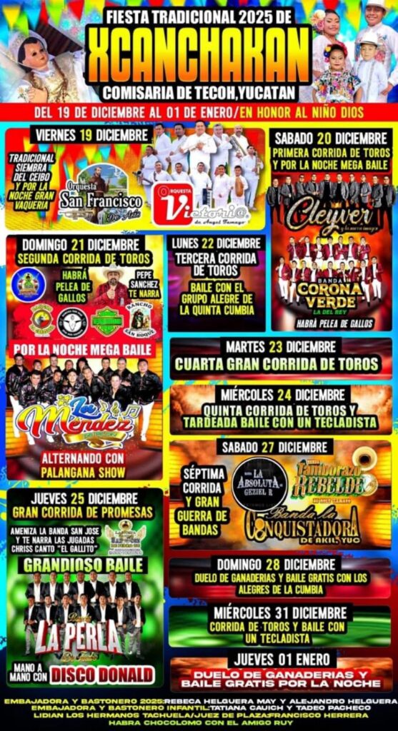 fiesta xcanchankan 2025