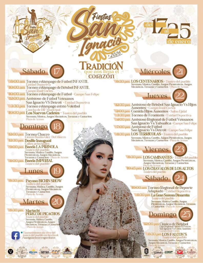 fiestas de san ignacio cerro gordo 2026