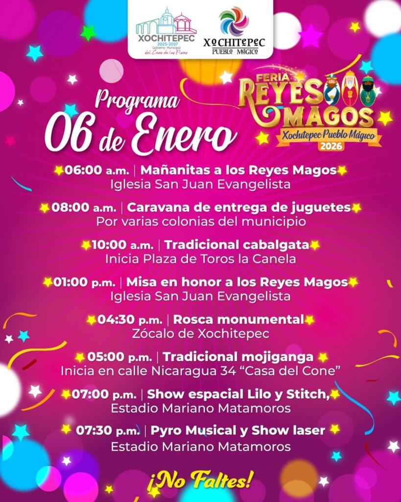 programa-6-de-enero-feria-de-reyes-xochitepec-2026