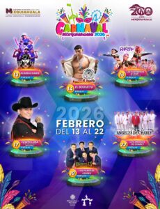 artistas carnaval mixquiahuala 2026