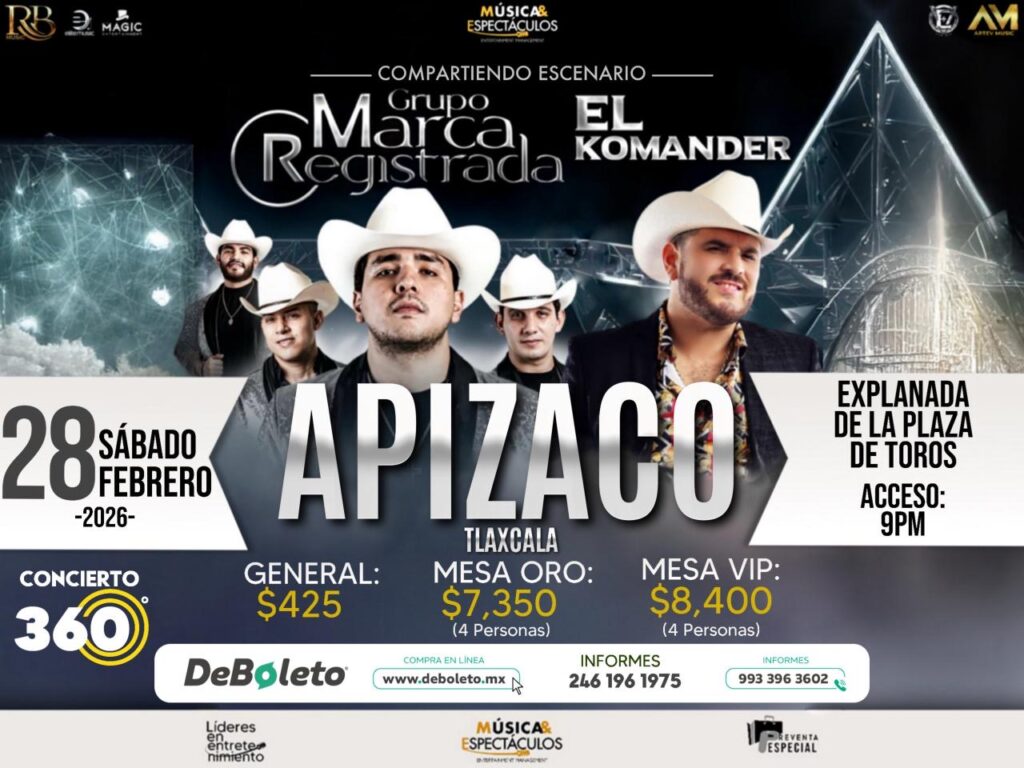 baile feria apizaco 2026