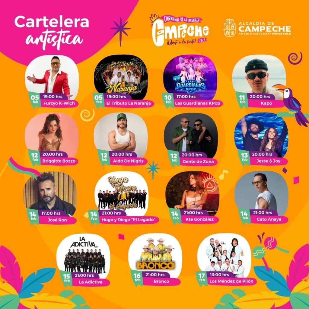carnaval campecche 2026