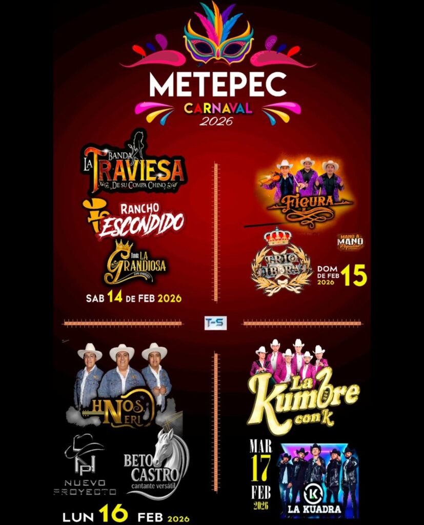 carnaval metepec 2026