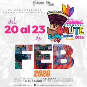 programa carnaval yautepec 2026