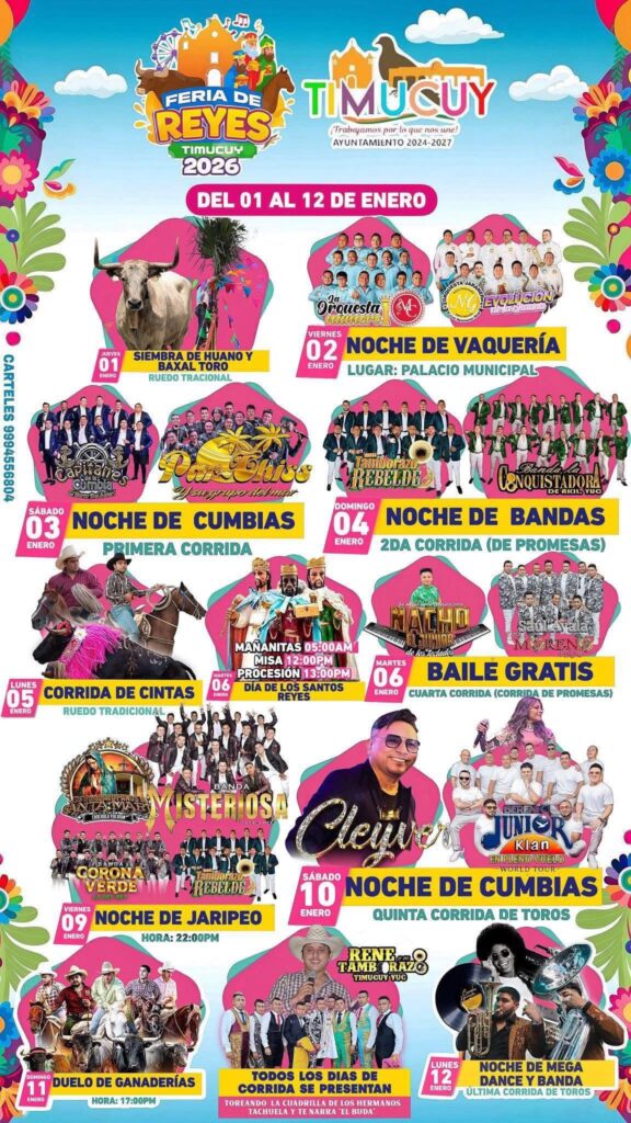 feria de reyes timucuy 2026