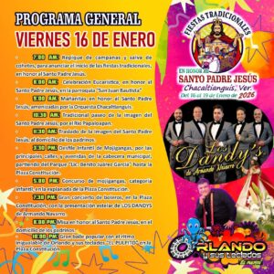 fiestas chacaltianguis 2026