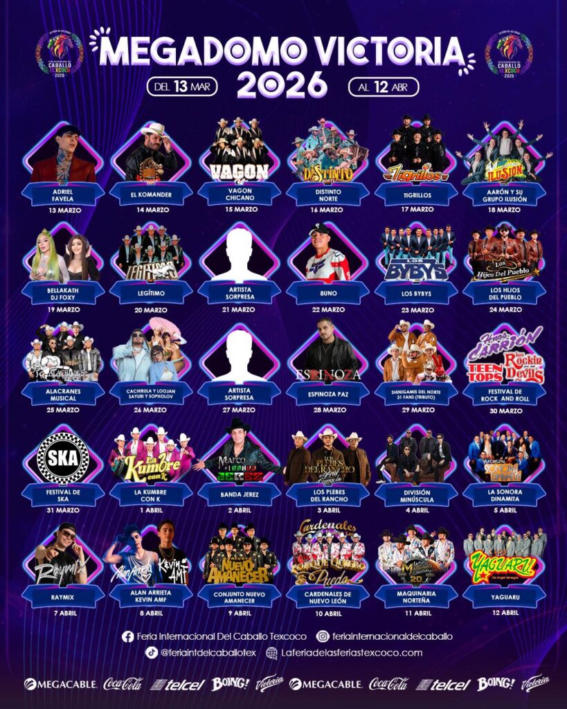 teatro del pueblo feria el caballo texcoco 2026
