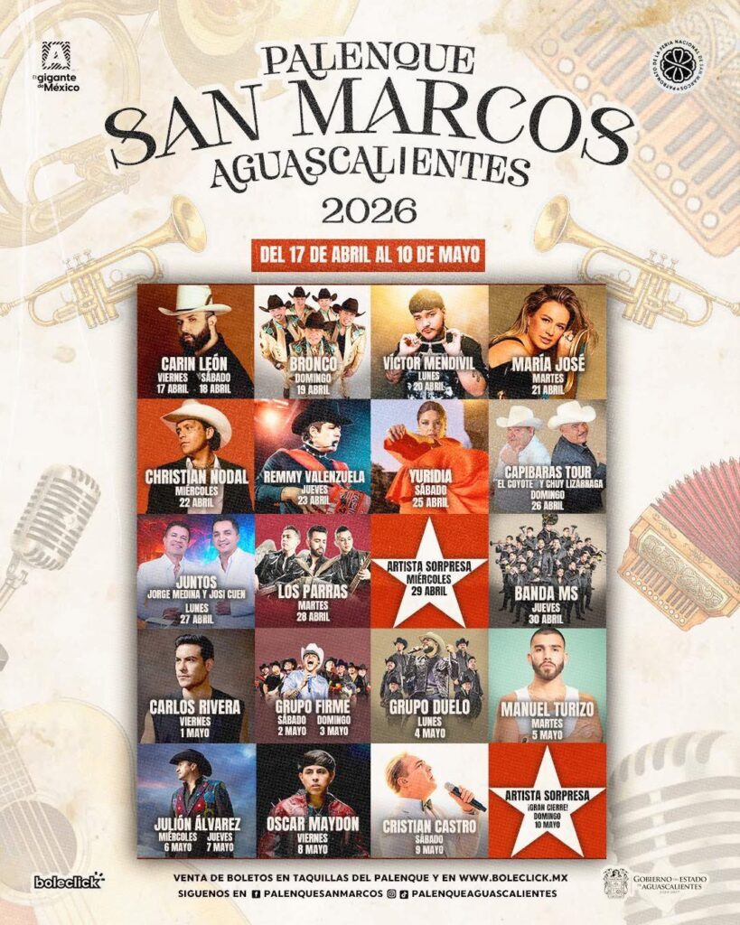 palenque san marcos 2026