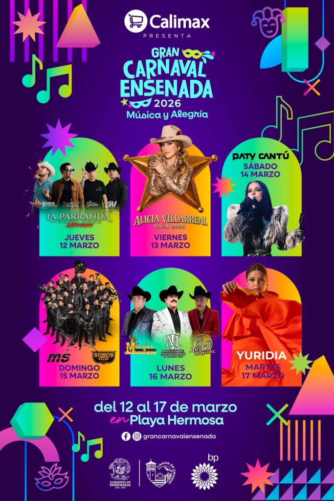 programa carnaval ensenada 2026