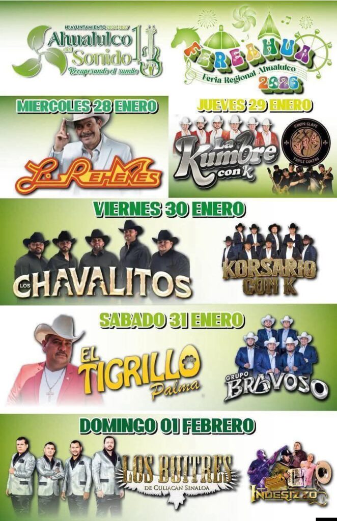 programa feria ahualulco 2026 