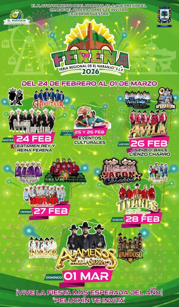 programa feria el naranjo 2026