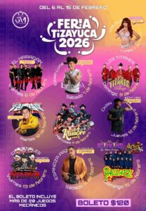 programa feria tizayuca 2026