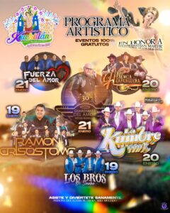 programa artístico feria xuchitlán 2026