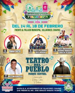 teatro del pueblo feria villacorzo 2026