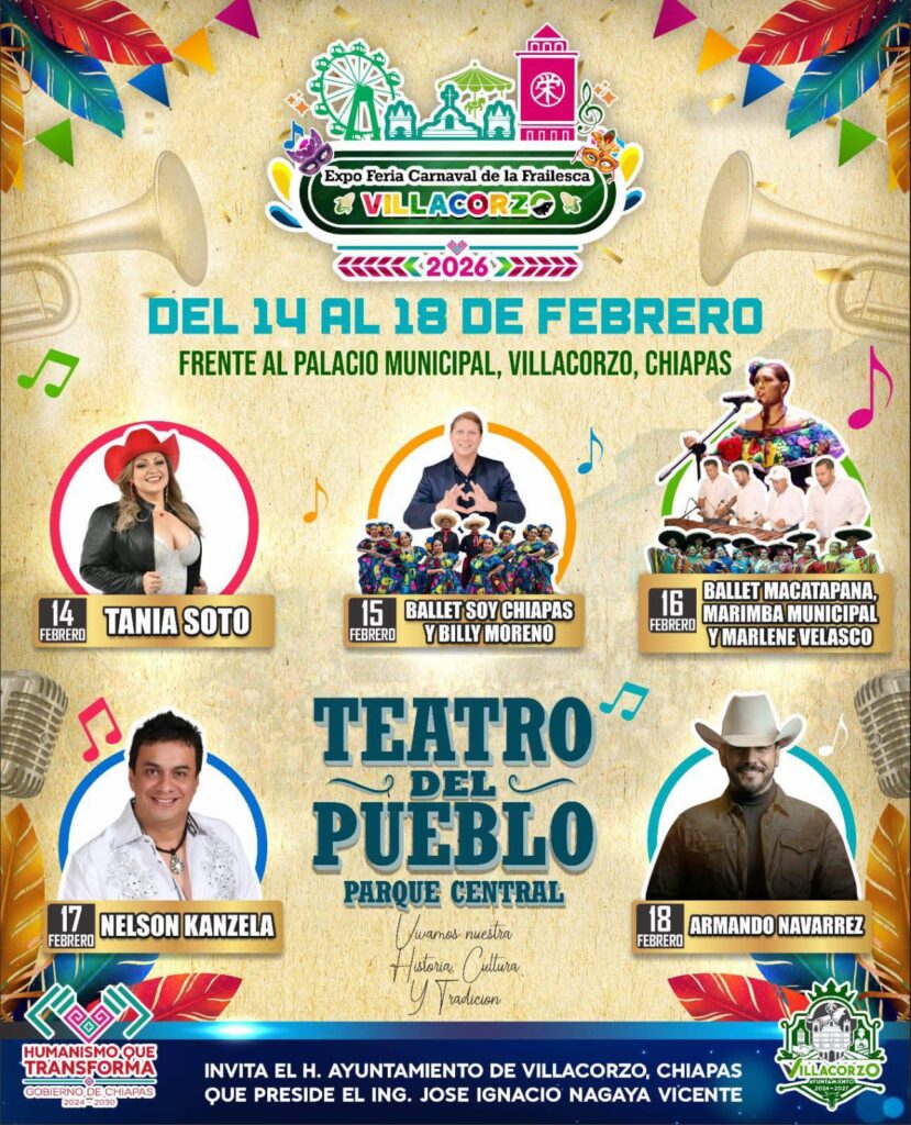 teatro del pueblo feria villacorzo 2026