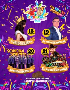 carnaval ixcatepec 2026