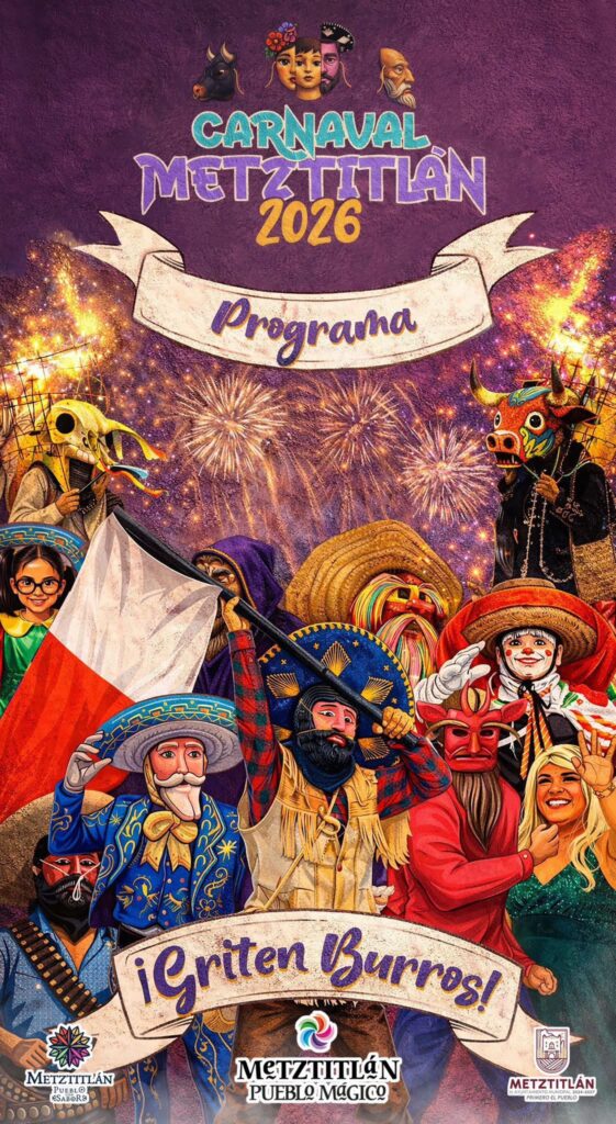 carnaval metztitlán 2026 programa