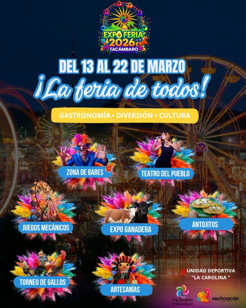 expo feria tacámbaro 2026