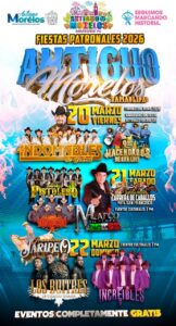 feria antiguo morelos 2025 programa