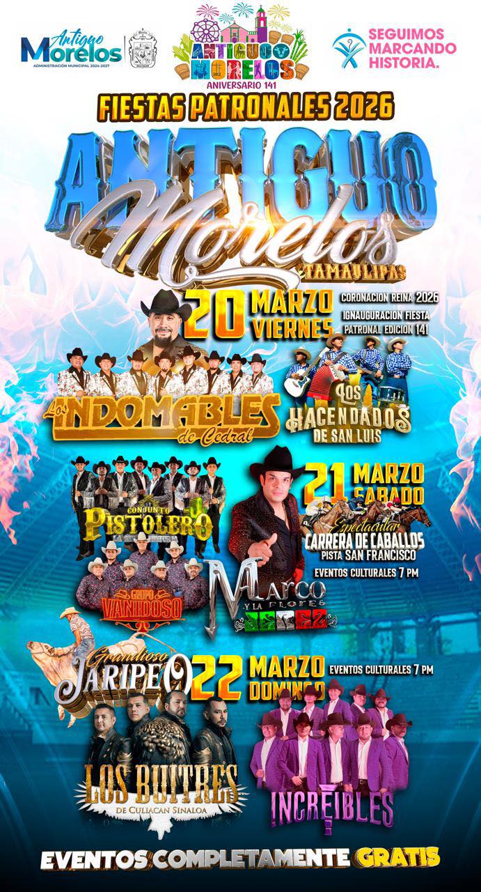 feria antiguo morelos 2025 programa