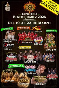 feria benito juárez 2026
