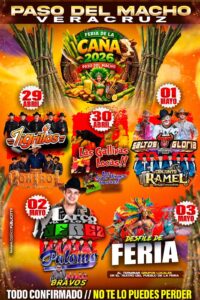 feria de la caña paso del gato 2026