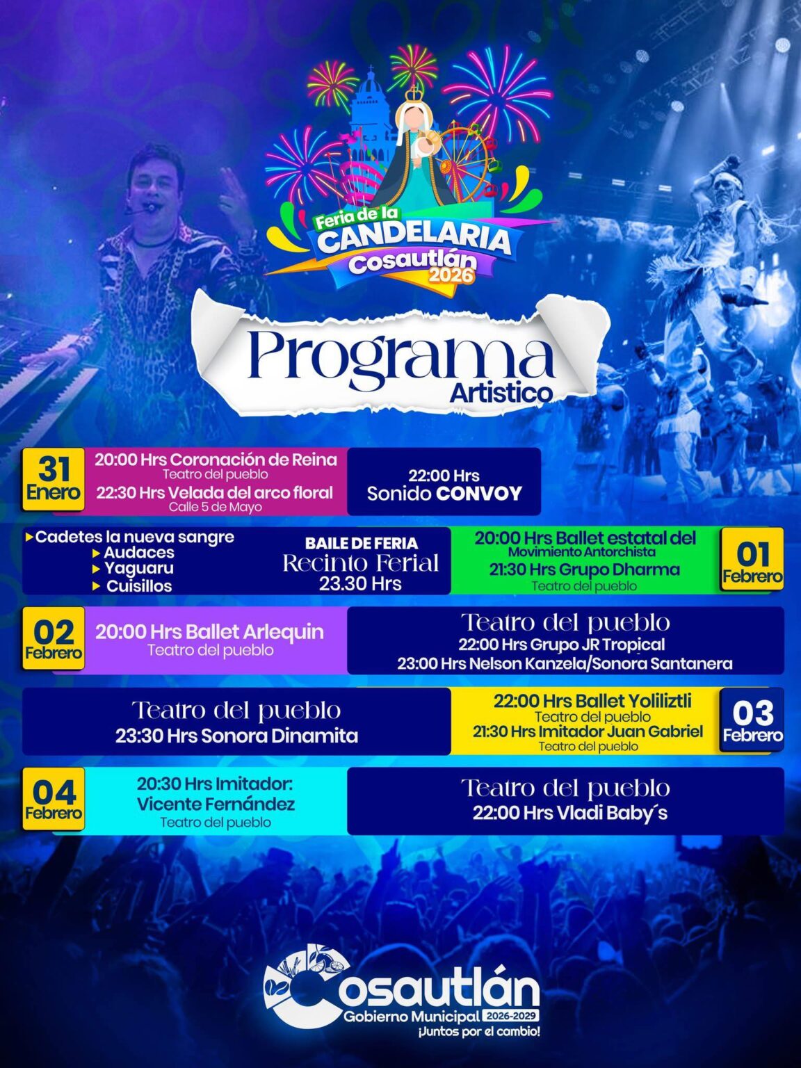 Feria de la Candelaria Cosautlán 2026 - Ferias en México