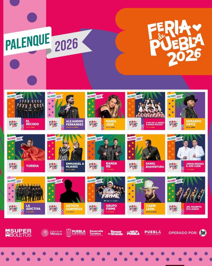 palenque feria puebla 2026