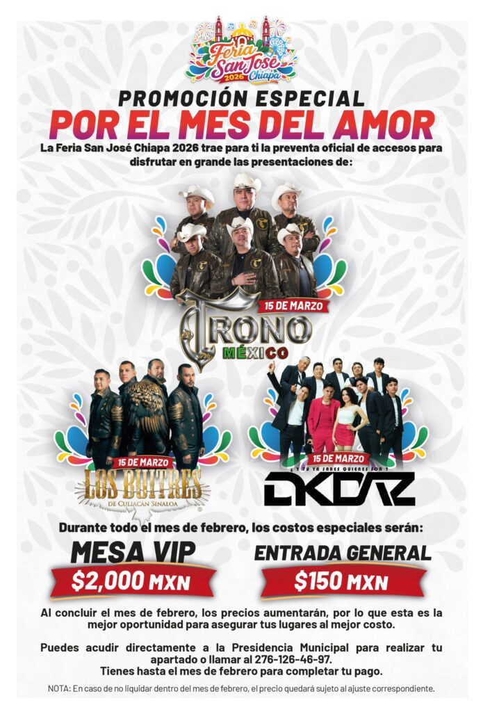 feria san jose chiapa 2026