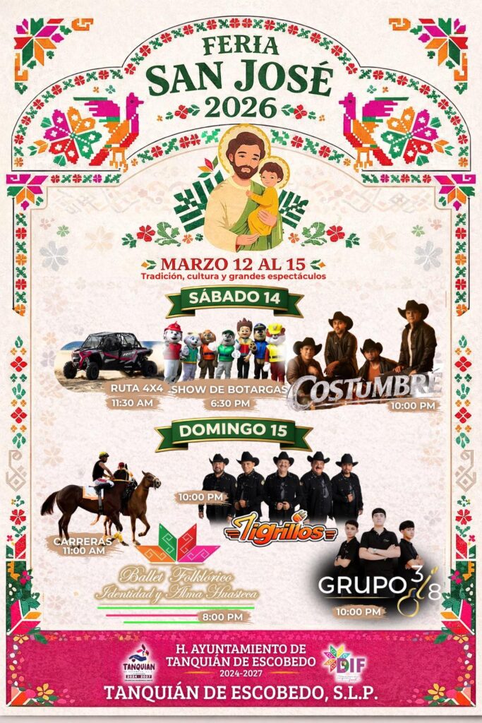 feria san jose tanquián 2026
