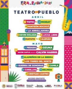 teatro del pueblo feria puebla 2026