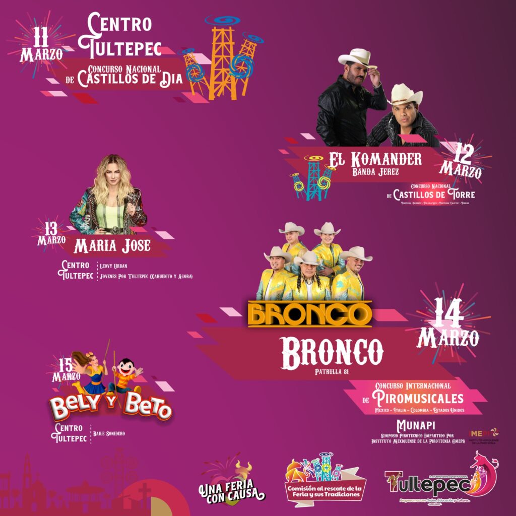 programa feria de la pirotecnia tultepec 2026