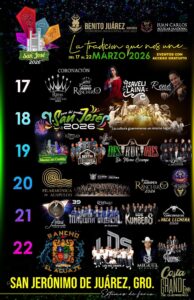 feria benito juarez guerrero 2026