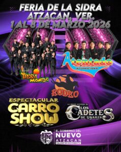 feria de la sidra atzacan 2026