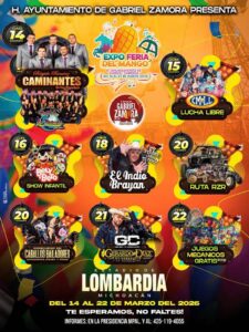 feria del mango gabriel zamora 2026