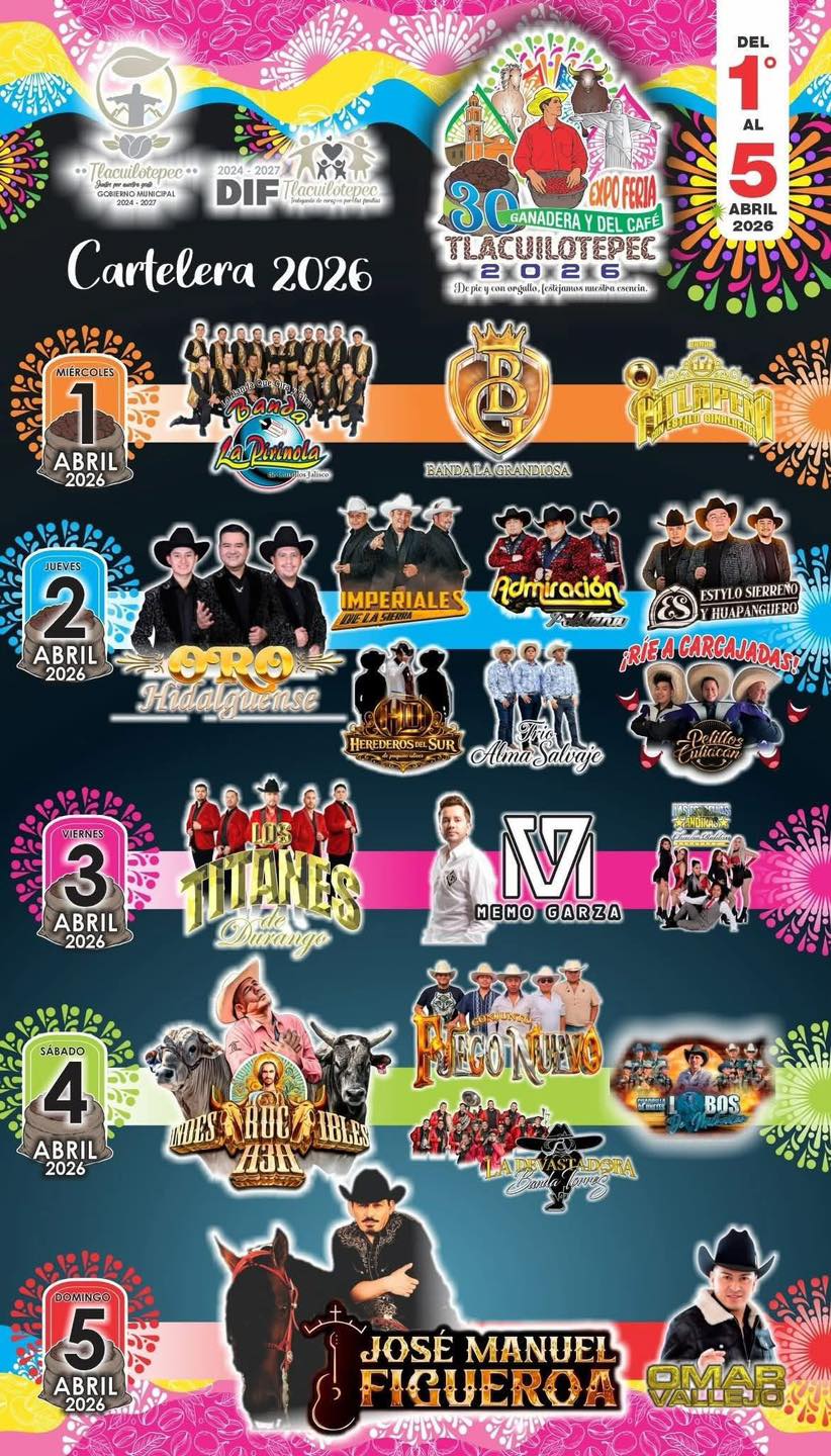 feria tlacuilotepec 2026